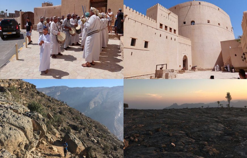 Nizwa Jabal Shams Mountain(8 am to 6 pm) – max 4 per vehicle