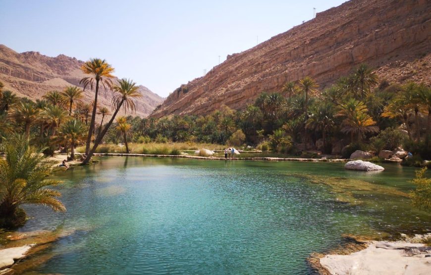 Day Trip to Wadi Bani Khalid and Wahiba Desert (8 am to 6 pm) – max 4 per vehicle